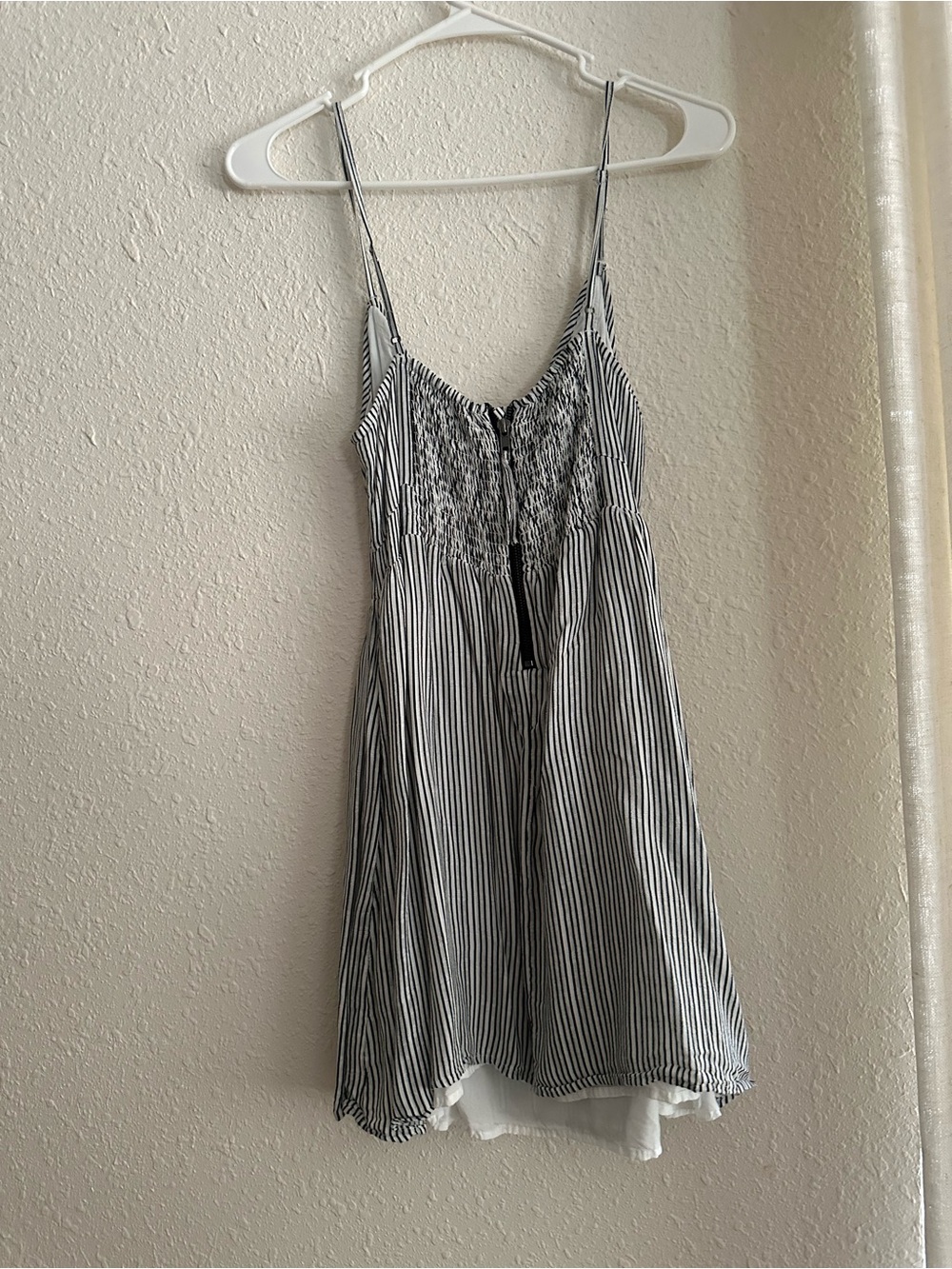 saltwater LUXE Black & White Striped Mini Sundress - Picture 5 of 7